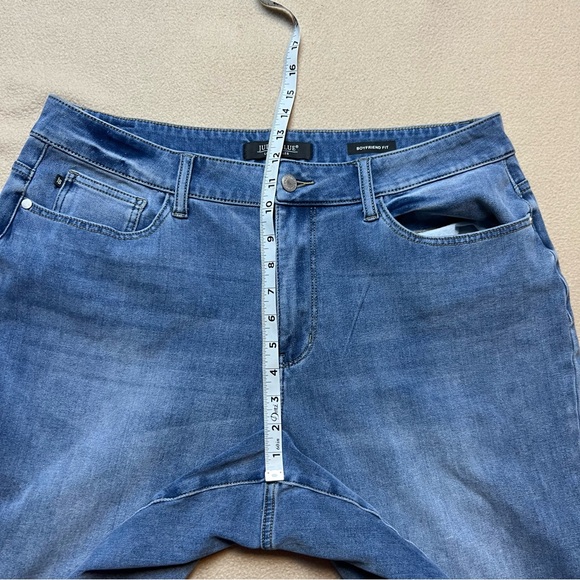 Judy Blue Jean Shorts Womens 18W Plus Denim Boyfriend JB88208 Cut Off - Picture 4 of 8